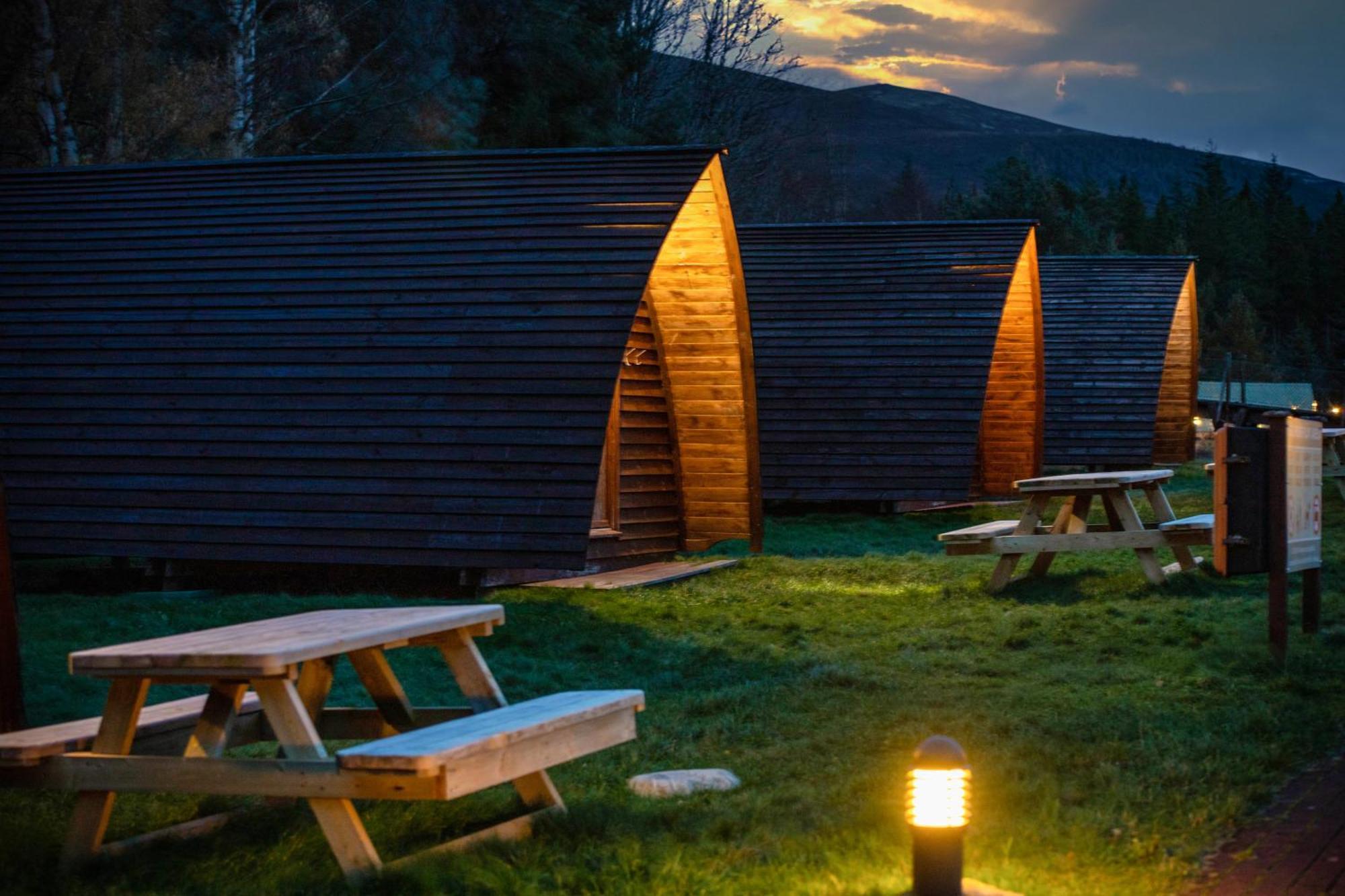 Badaguish Forest Lodges And Camping Pods Aviemore Esterno foto