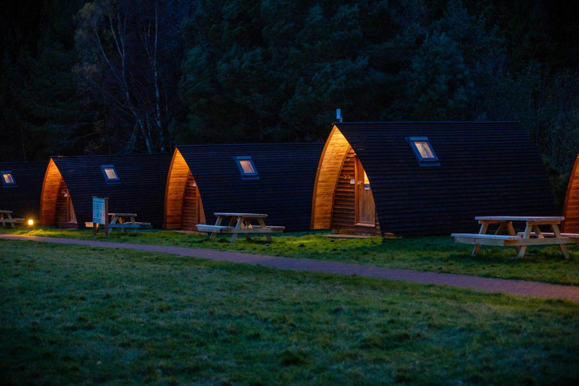 Badaguish Forest Lodges And Camping Pods Aviemore Esterno foto